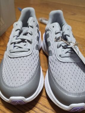 adidas Summervent Size 6w Gray Lightweight Running Shoes Brand New